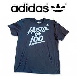 🆕 Adidas Men’s Black Go-To Tee Short Sleeve T-Shirt. Size Large